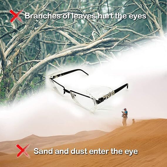 1~200 Pairs Side Shields For Eye Glasses Slip On Safety Glasses Shield Universal