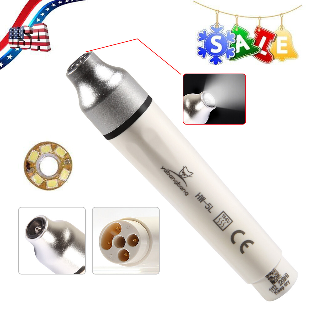 HW-6L Dental Ultrasonic Scaler Handpiece with LED Fit EMS SATELEC NSK