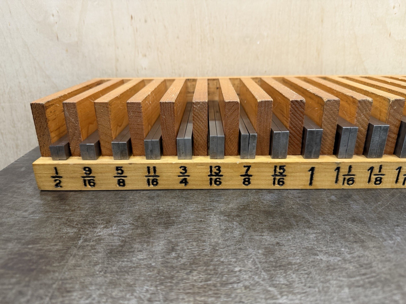 Complete Set Of Precision Parallels 1/2″ To 1-13/16″ Ralmikes/Harig