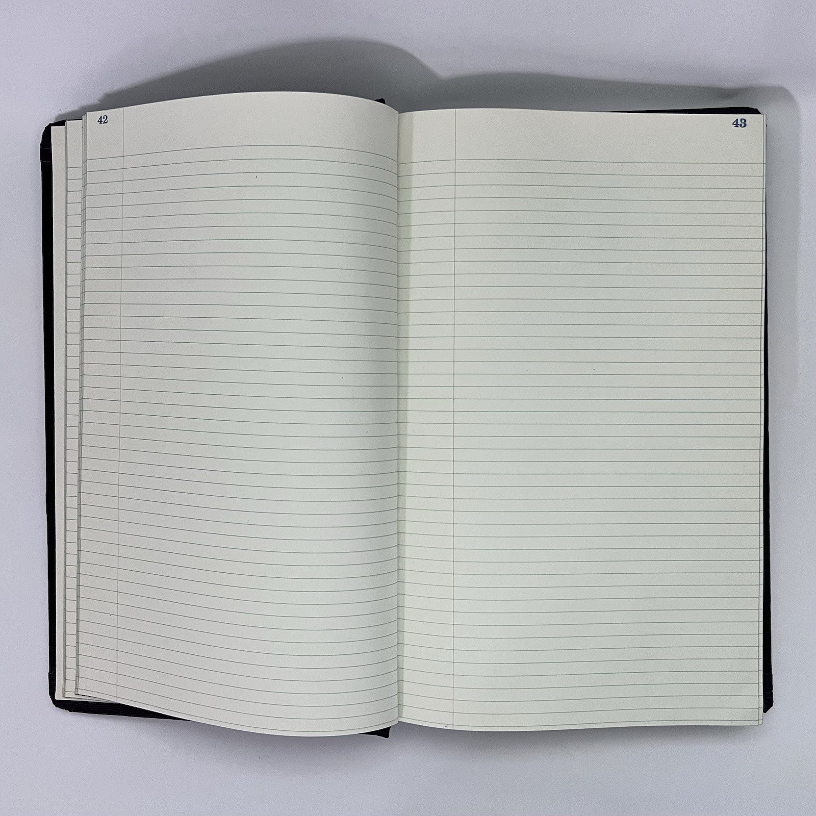 Vintage National Blank Book Company Record Account Ledger Book 300 Pages