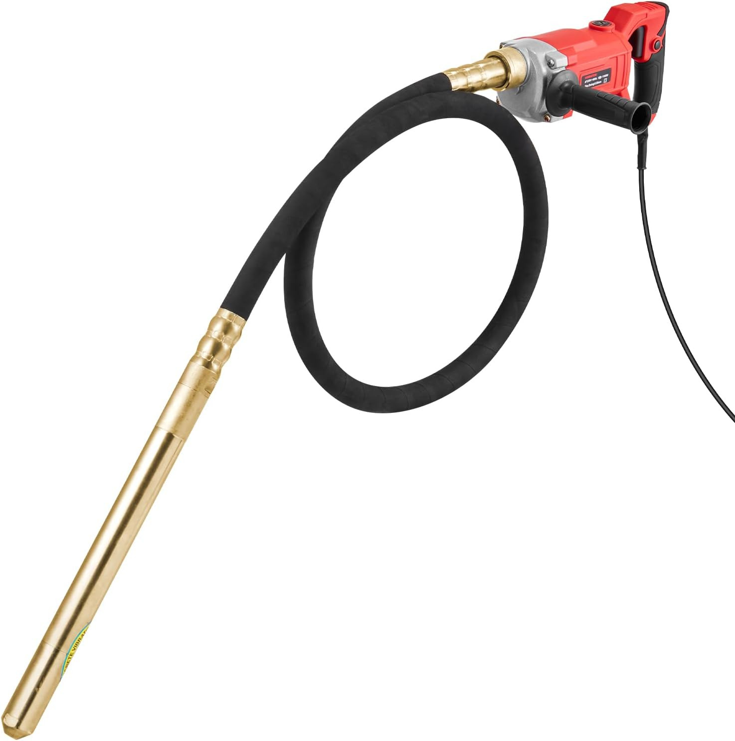Handheld Concrete Vibrator, 800W Electric Vibrator 13000 VPM, Electric Concrete