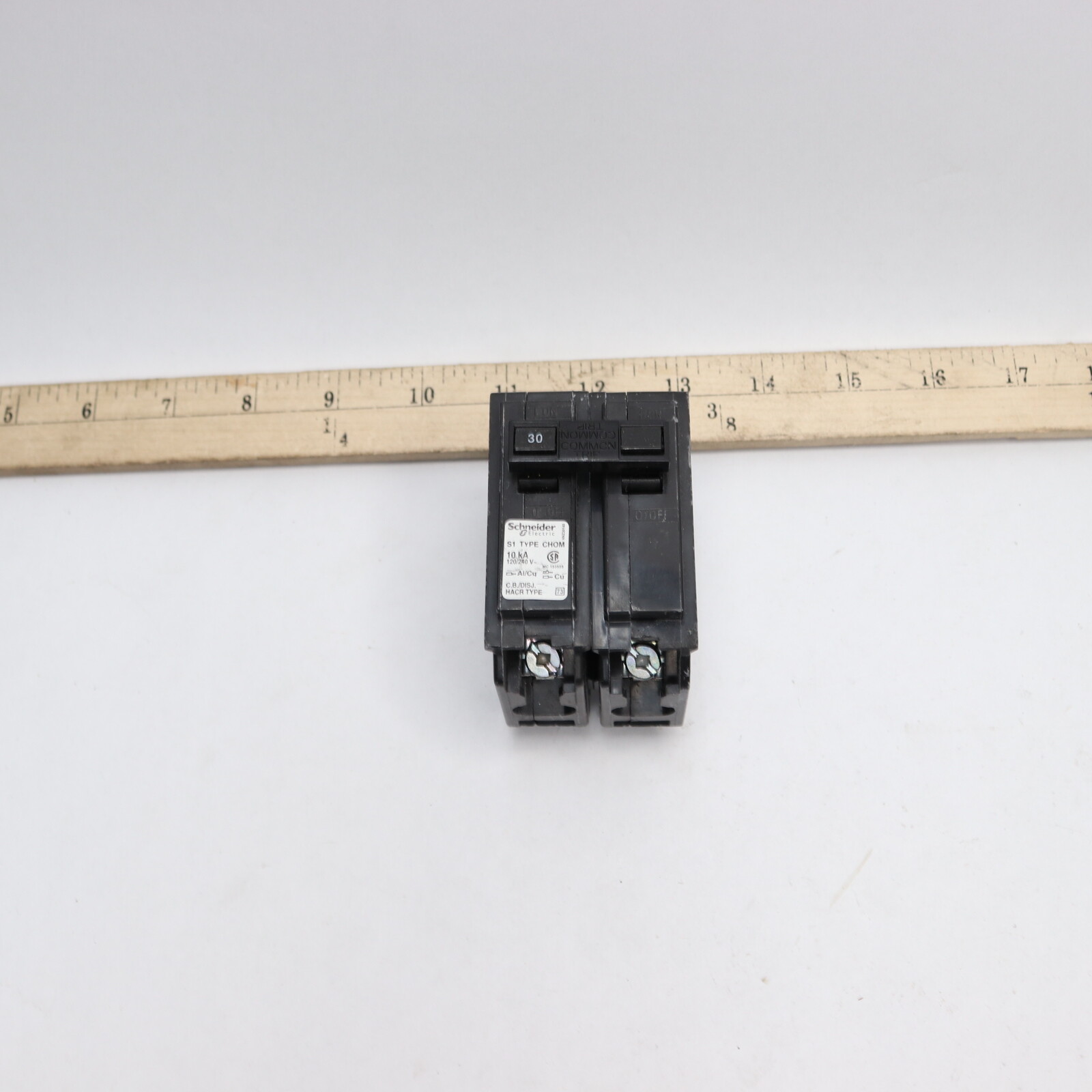 Schneider Electric Mini Circuit Breaker 2P 30A 120/240VAC