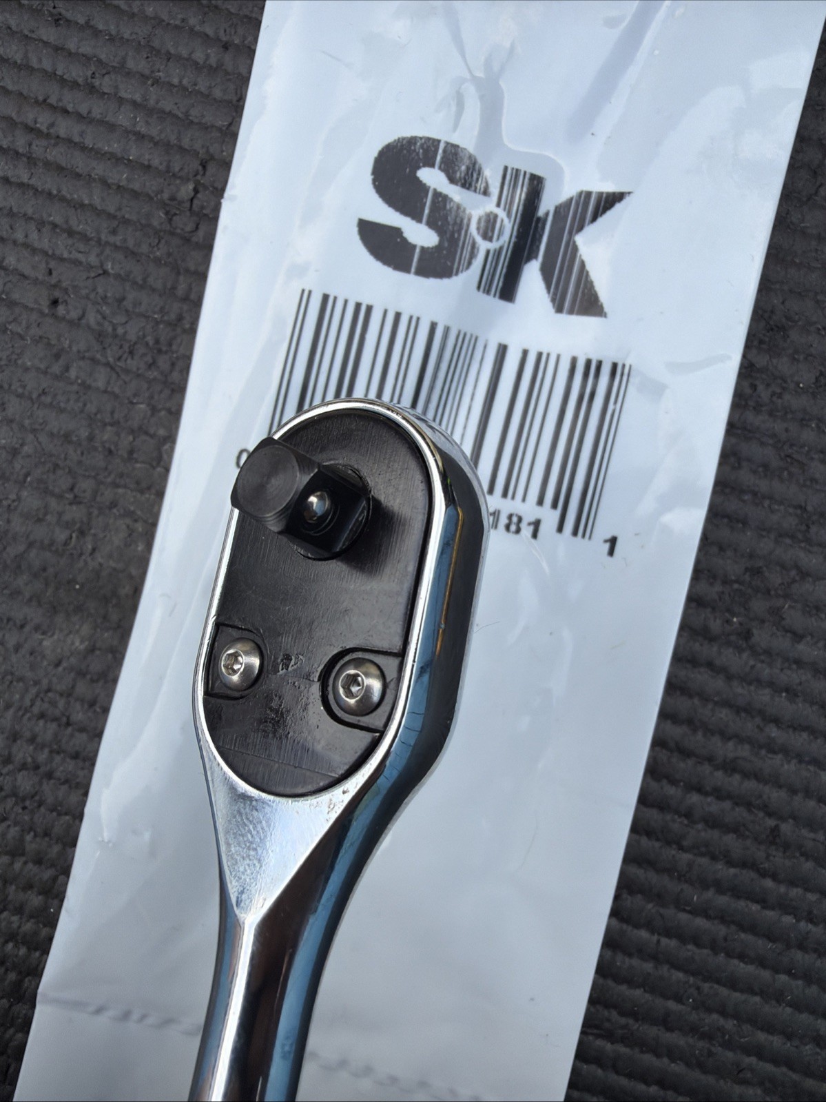 SK PROFESSIONAL TOOLS USA MADE 80181 Hand Ratchet, 8 in, Chrome, 1/4” S-K