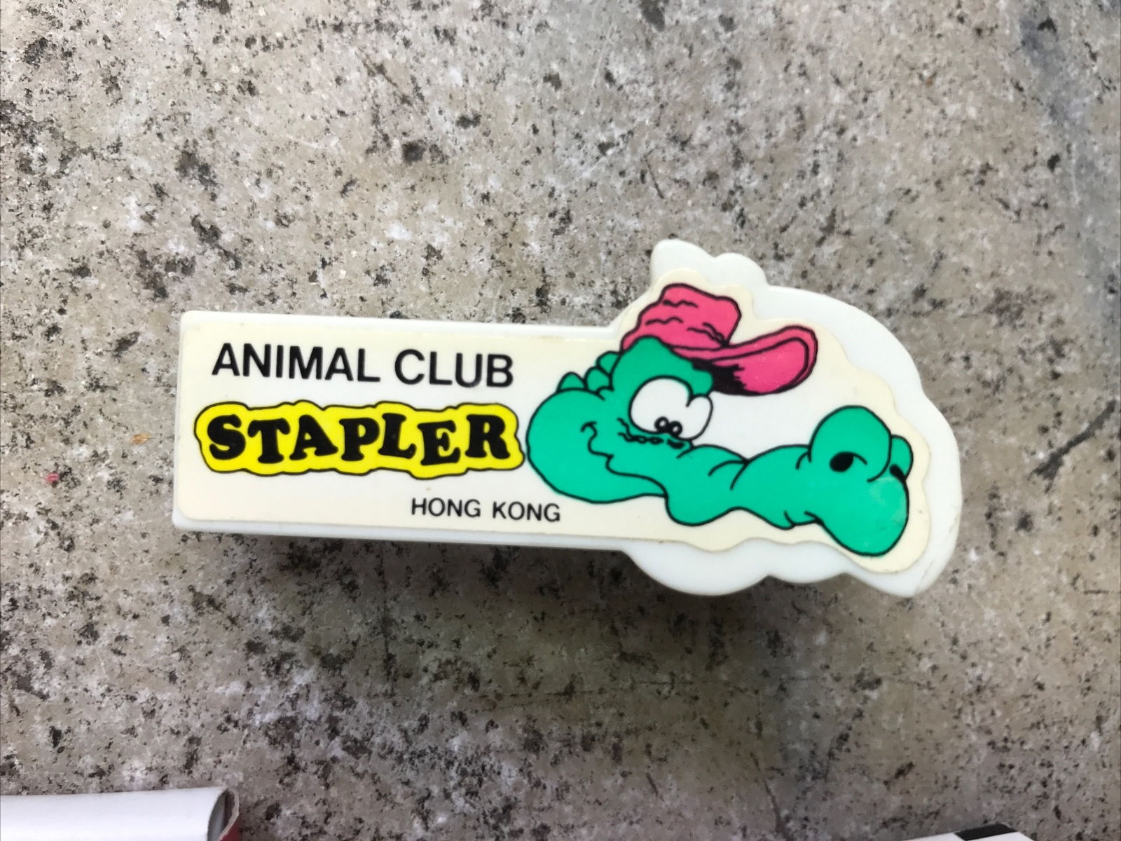 Vintage Swingline? Tot Animal Club Made In Hong Kong & Blue Mini Stapler Staples