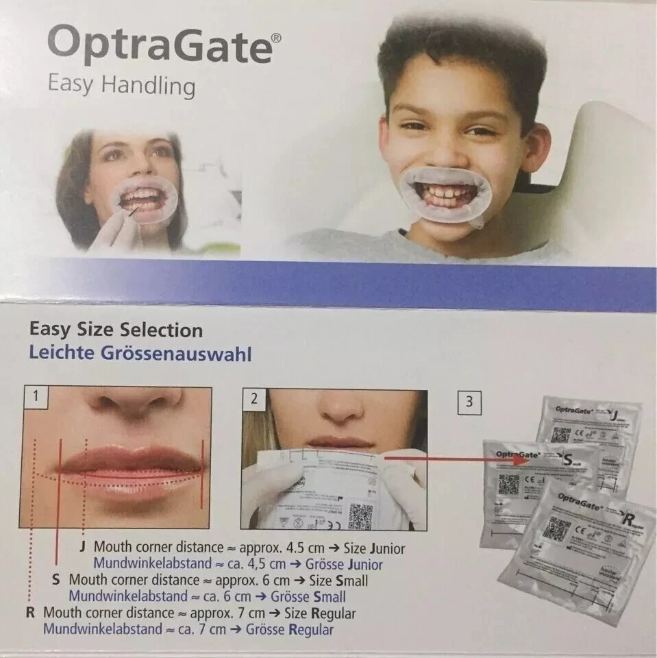10 Piece Ivoclar Vivadent Optragate Dental Soft Lip & Cheek Retractor (Free Ship