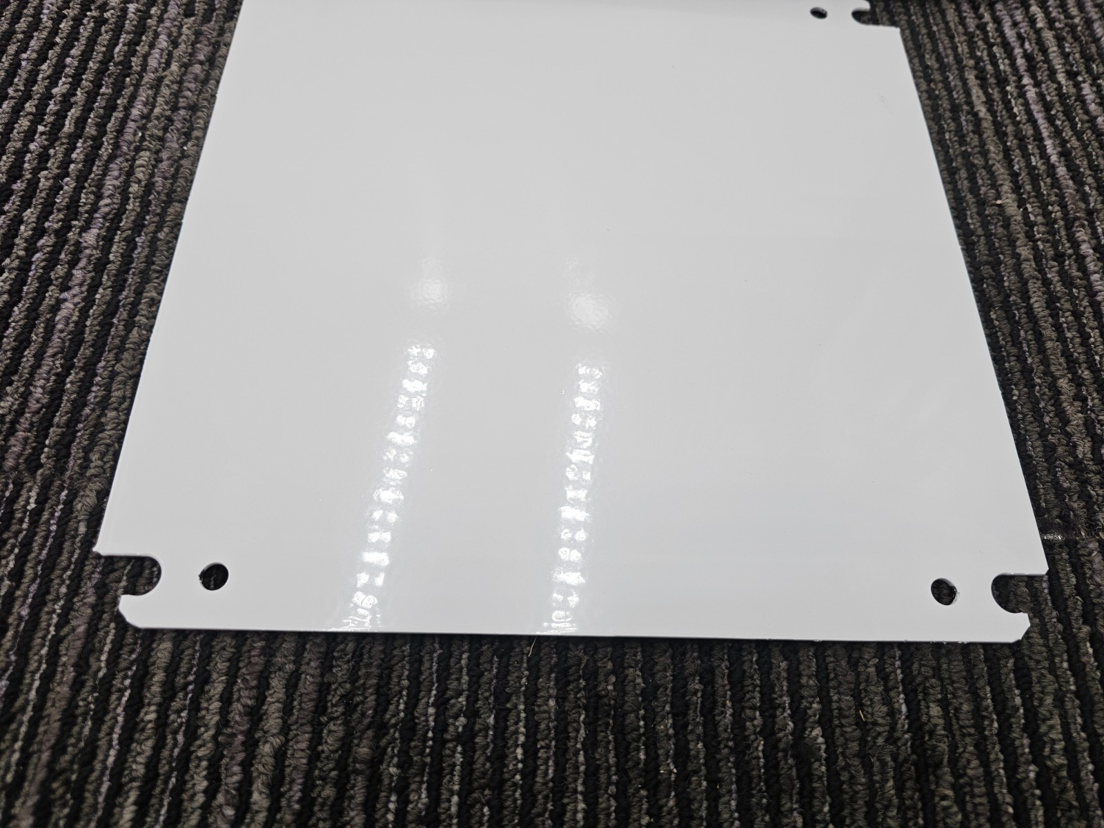 (QTY 2) nVent Hoffman CP1212 Concept Panel for 12″ x 12″ Enclosure White Steel