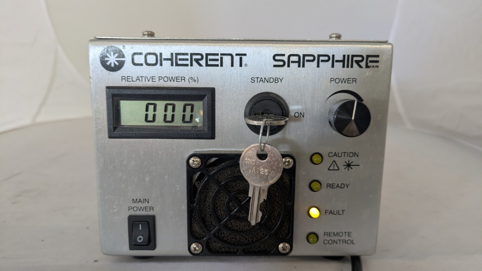 Coherent Sapphire 488-200 CDRH Laser System w/ Controller, Cables & Key – Power