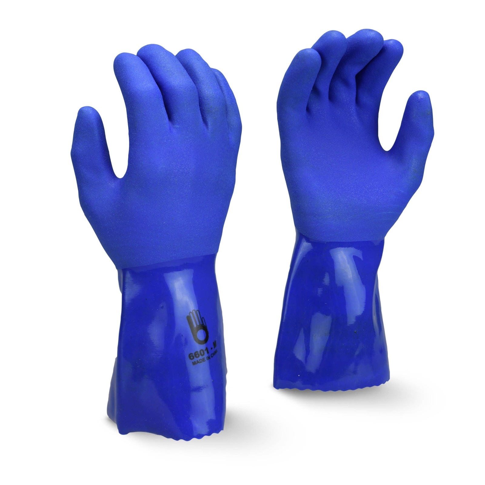 Bellingham Triple-Dipped 12″ PVC/Nitrile Gauntlet Glove/Oil and chemical resist
