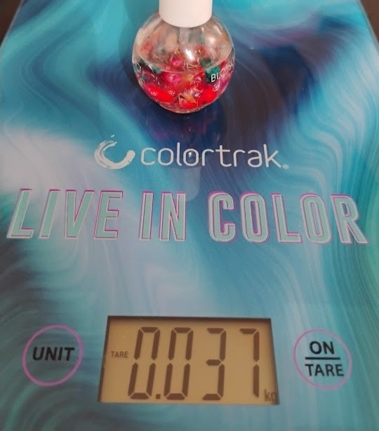 Colortrak Digital Scale *NEW* 11 lb Tempered Glass Scale lb/oz/mL/g/kg Stylist