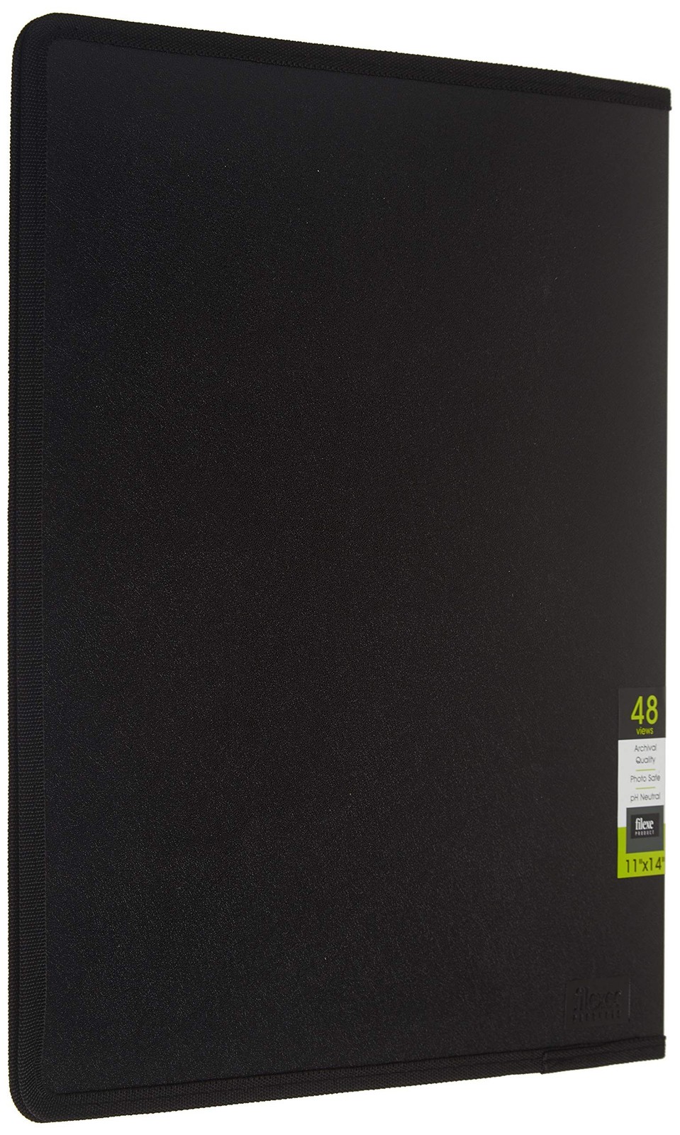 Filexec, 93630, Art Presentation Book, 24 Pocket, 11″ x 14″, 1 Each Black