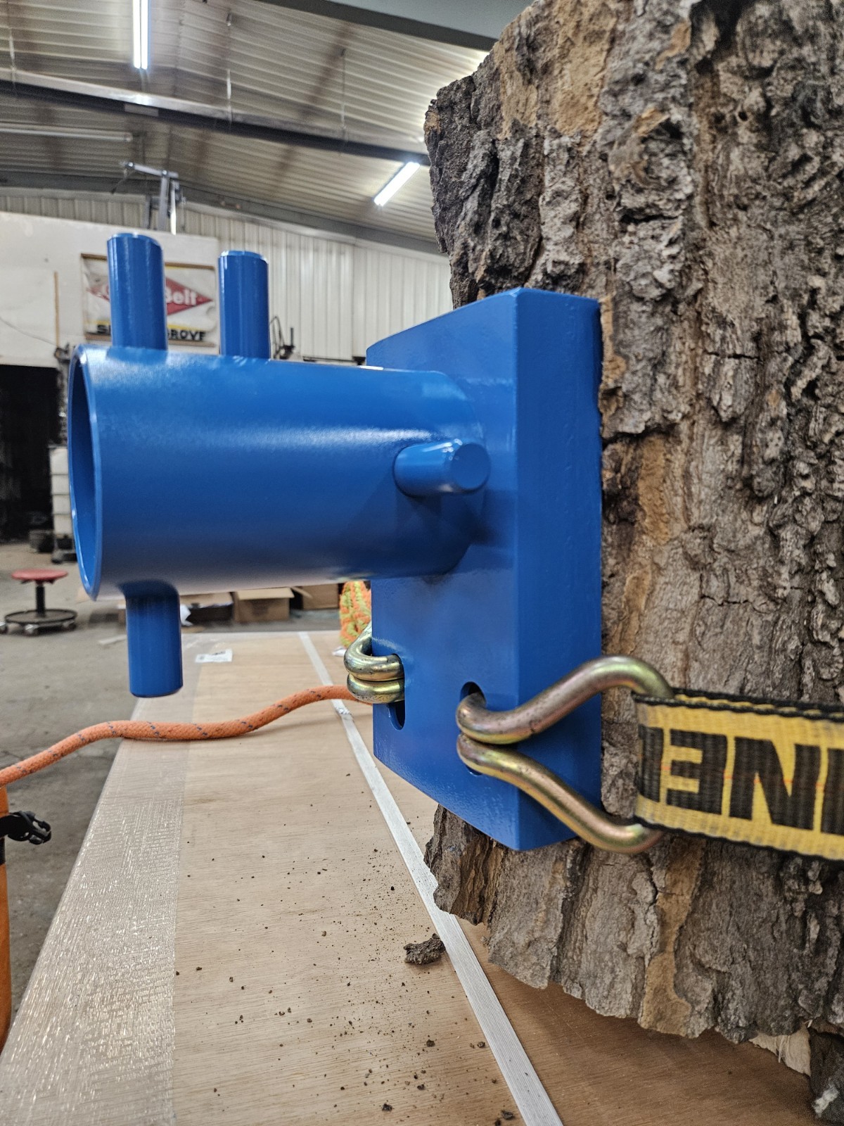 Lowering Bollard Portawrap Lowering Device Tree Rigging Rigging line control