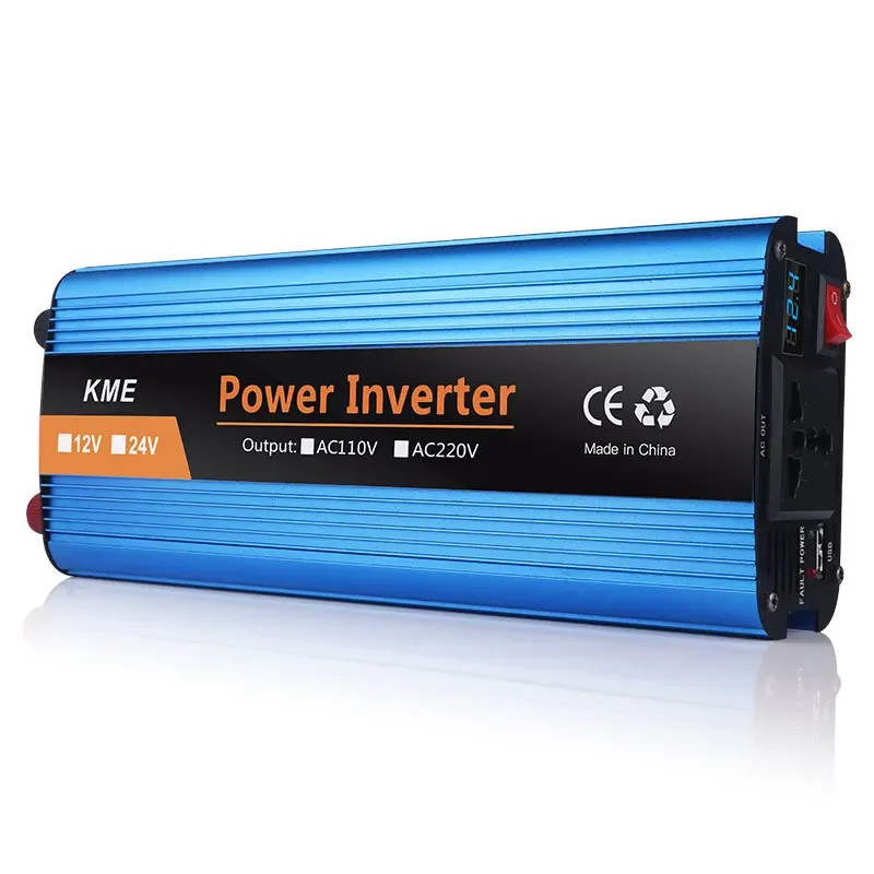 Car Power Inverter DC 12V 24V 36V 48V 60V to AC 220V 500-2600W Durable Converter
