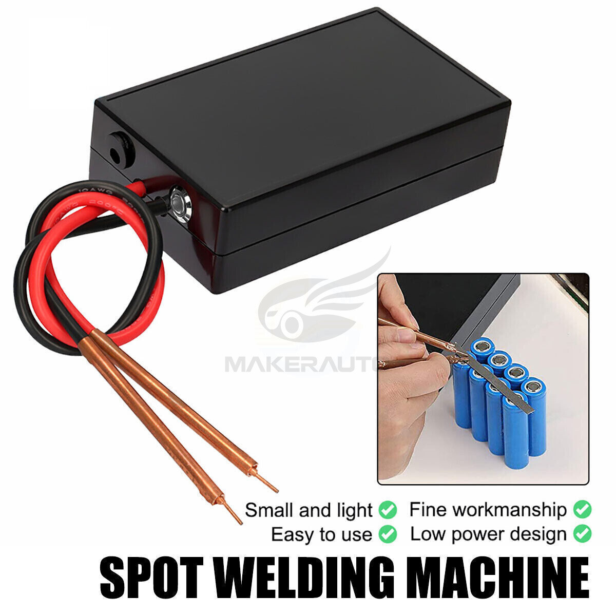 Portable DIY Mini Spot Welder Machine 6 Gears For 18650 Battery Welding Tool Kit