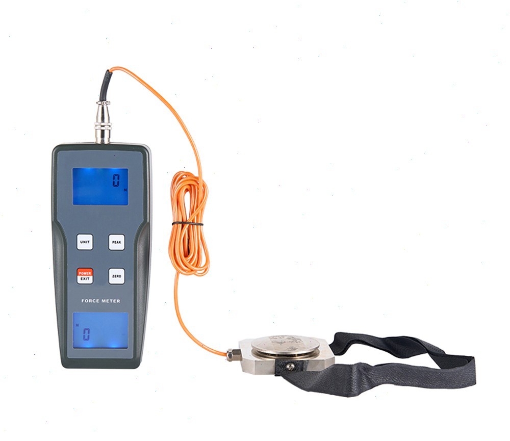 Handbrake Force Tester Gauge Meter with Accuracy ±0.5%FS ±1 Digit Unit kgf N Lbf