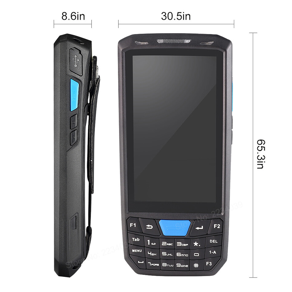 Profession Mobile Barcode Scanner Terminal for 1D Barcode & 2D Code Scanne
