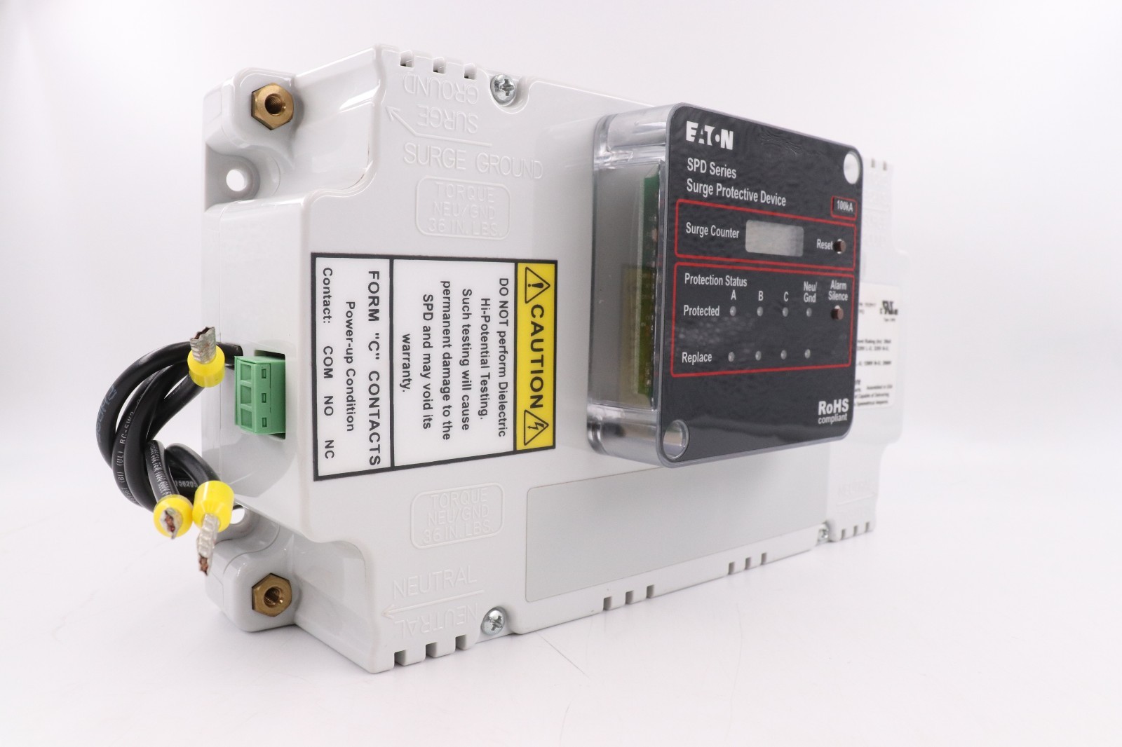 EATON SPD100480Y3C 100KA SPD/SURGE PROTECTIVE DEVICE, 480/277V 3-PHASE
