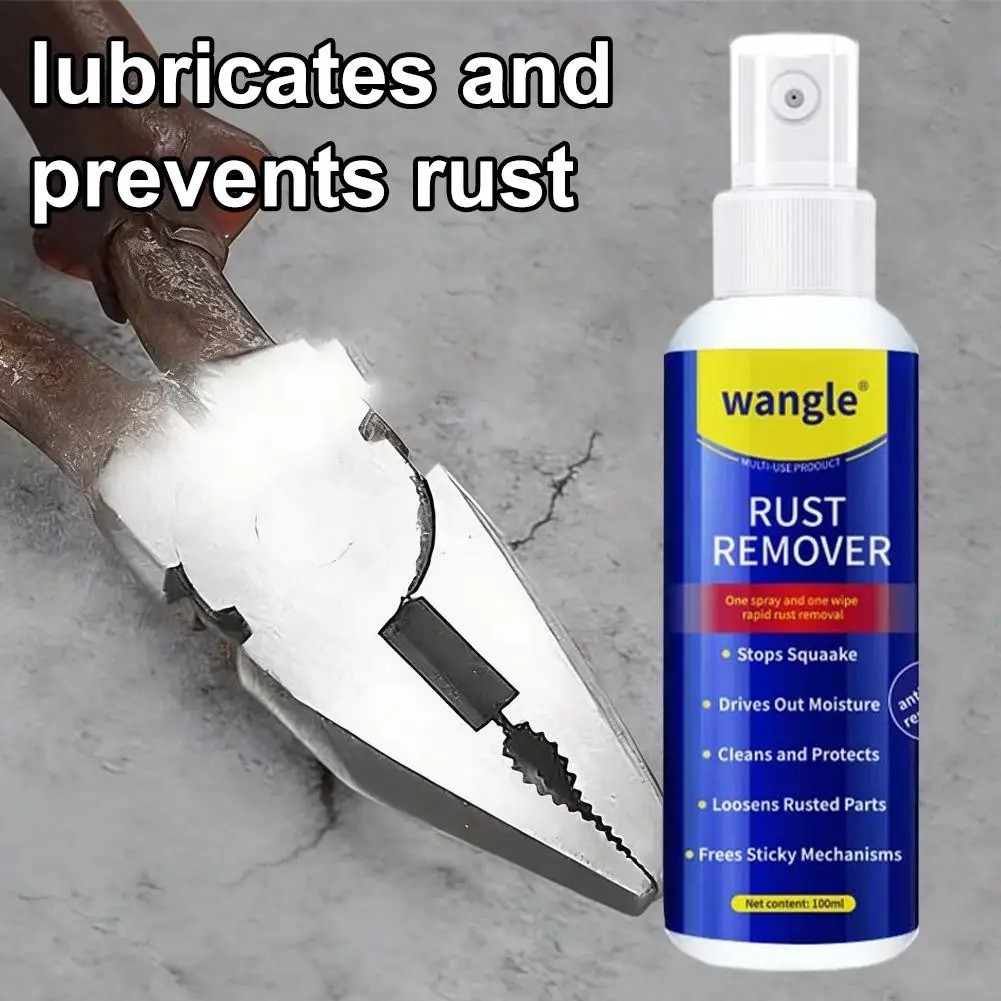 Wangle Rust Remover, Anti-Rust Lubricant Spray & Rust Remover Easy Application