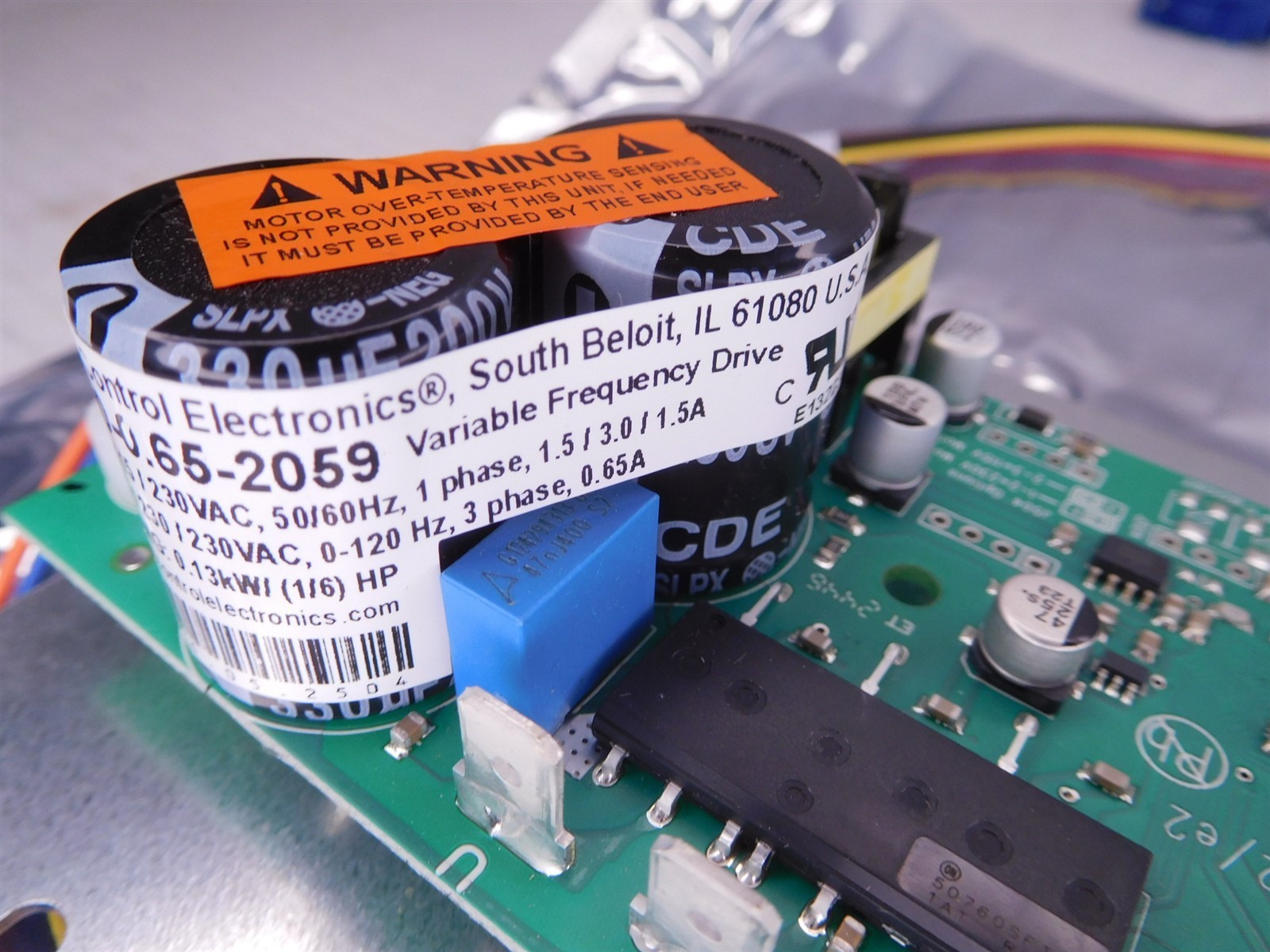 American Electronics ACF700-0.65-2059 155/230VAC Motor Control Board (092525)
