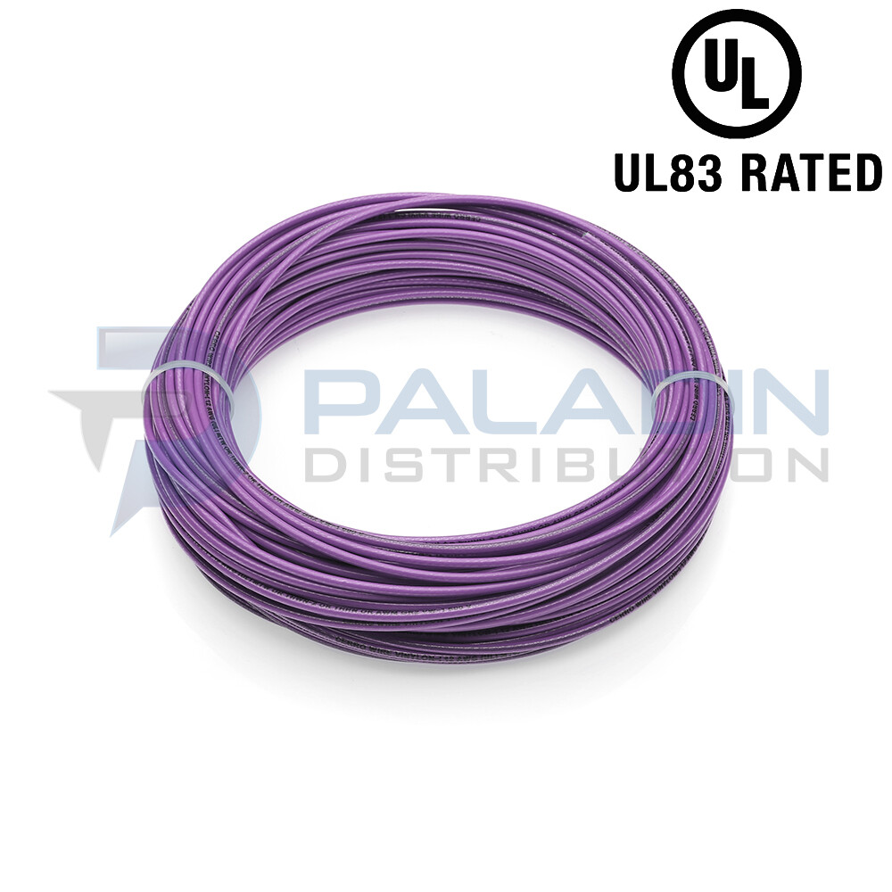 #14 AWG Gauge 600V THHN Solid Copper Wire Multi Colors Available – UL Listed