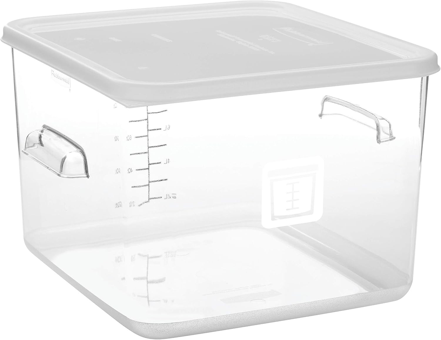 Rubbermaid Commercial Products Large Lid For 12/18/22 Qt. Plastic Space Saving S