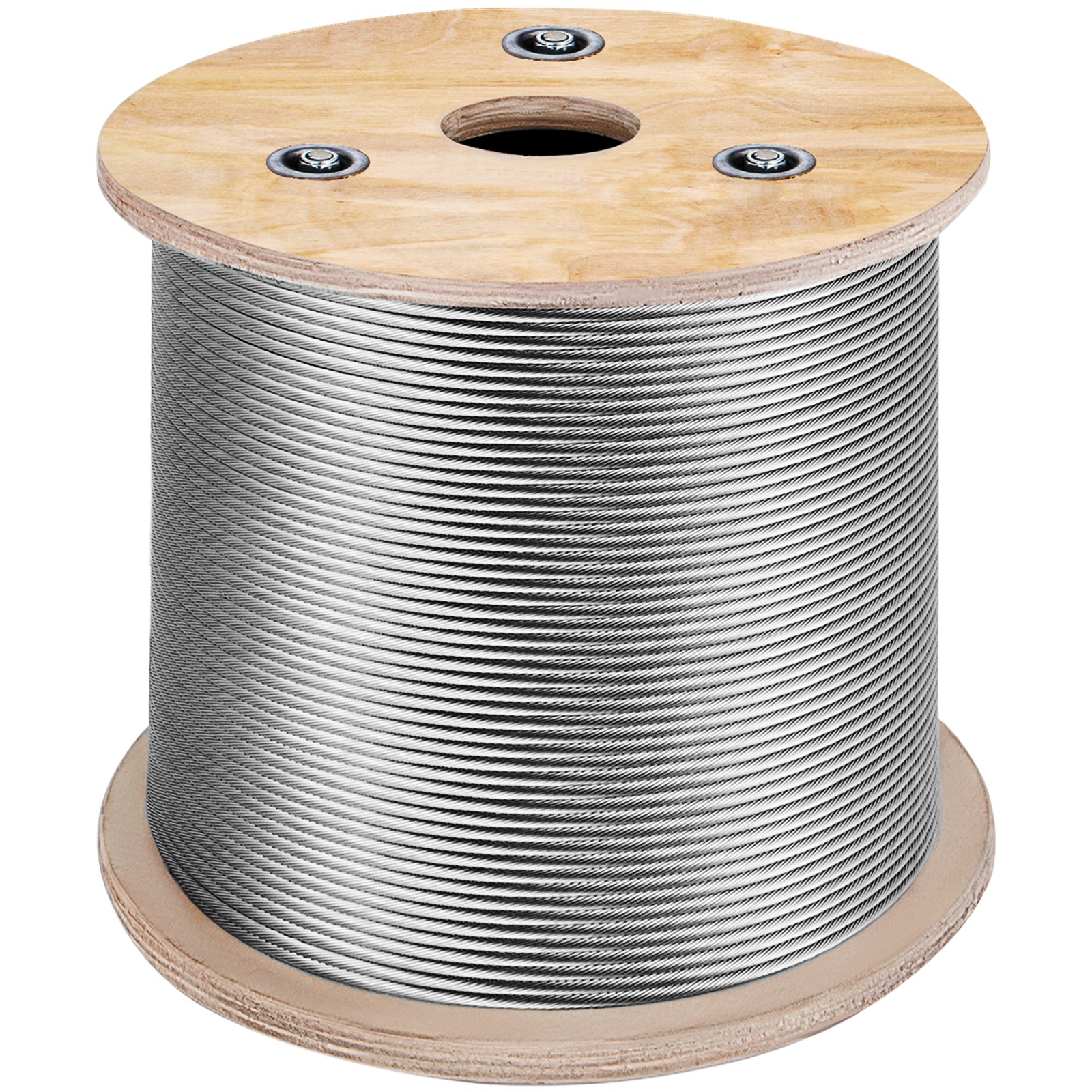VEVOR T316 1/8″ Stainless Steel Cable 7×7 500FT Steel Wire Rope