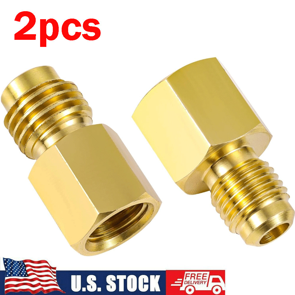 R12R22 to R134A Adapters Refrigerant Tank/Vacuum Pump Port Connection Adaptersrs