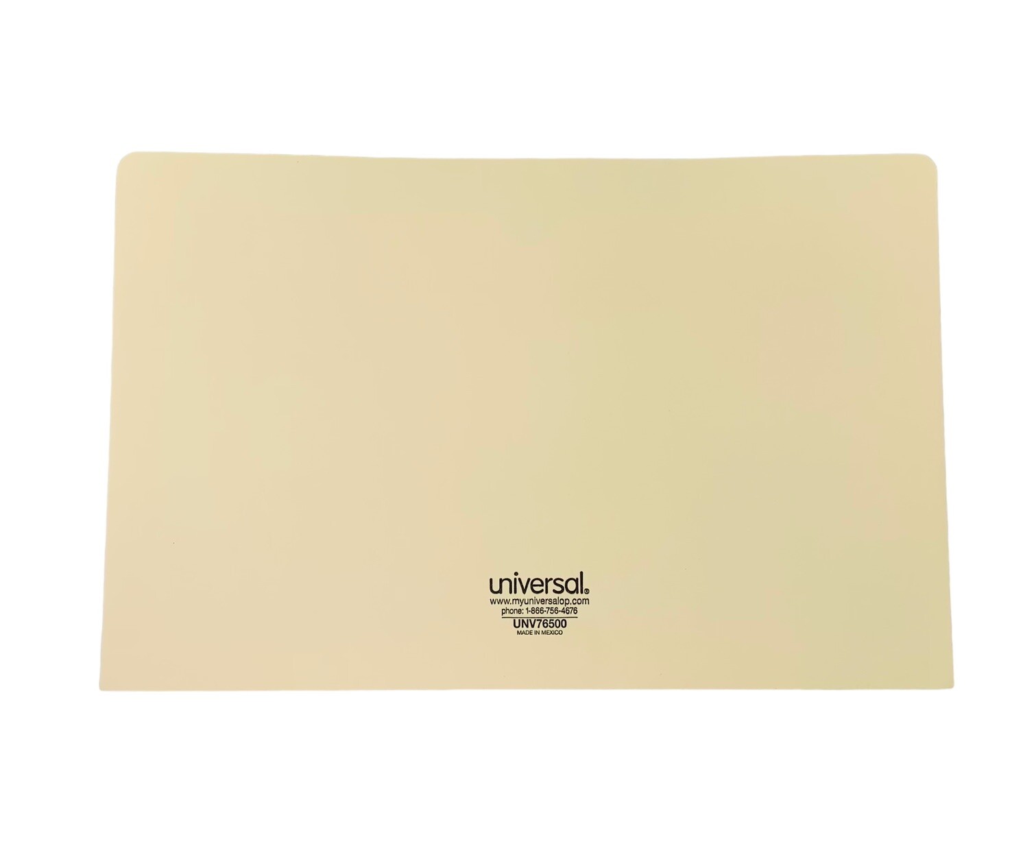 50 Count Universal Top Tab Legal Size File Jackets 2″Exp Straight-Cut Tab Manila