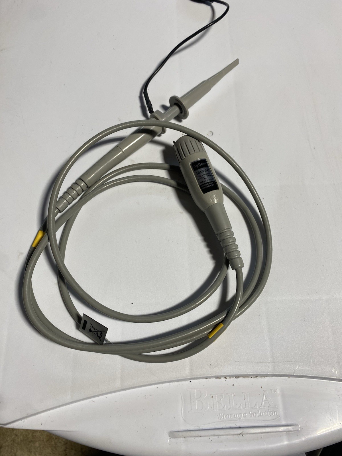 Agilent HP 10073C 500 MHz, 10:1, 1.5m, Passive Probe. + Leads + Grabber. Tested!