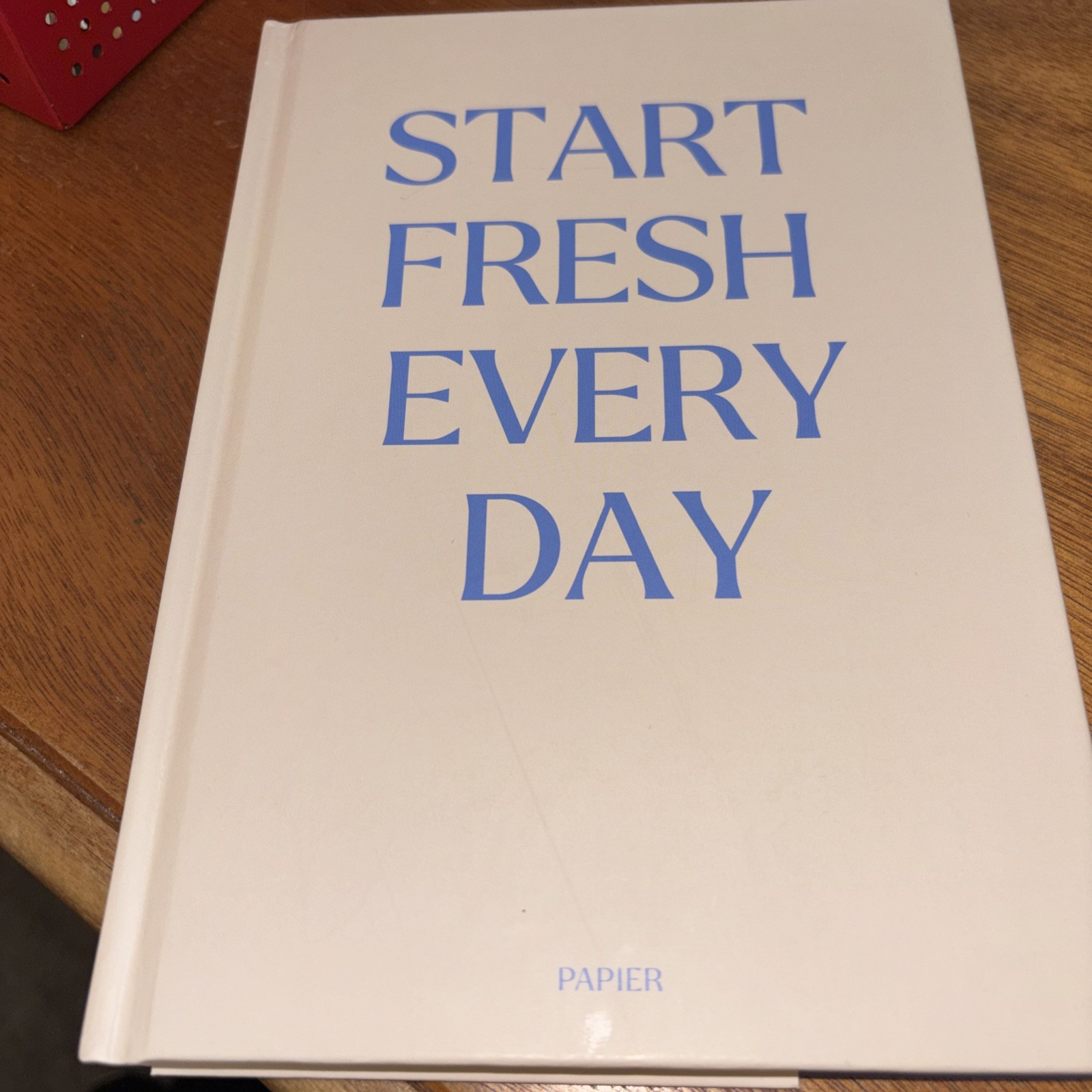 😎Papier Start Fresh Every Day Product Planner Hardcov/192 Pg.NEW WAS $19 NOW $2