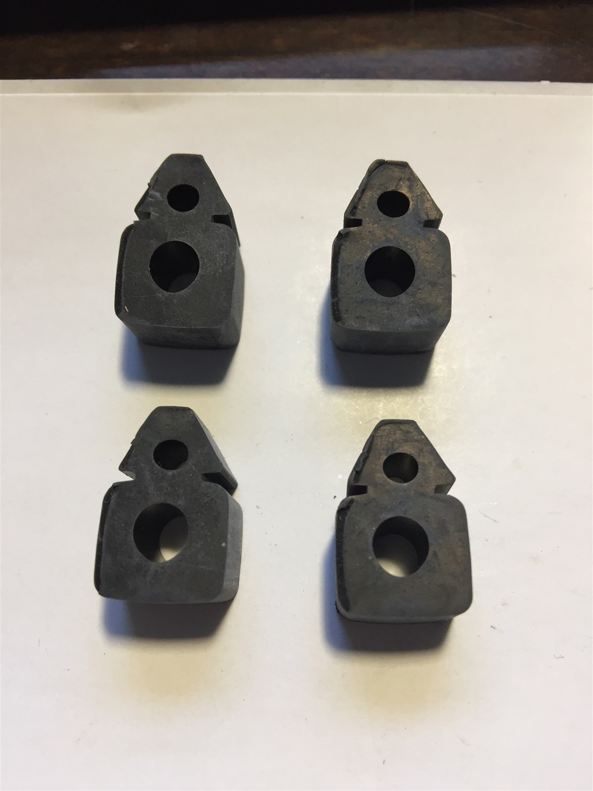 Tisco New Old Stock Part # 354177S4 RUBBER BUMPER KIT 4 PACK