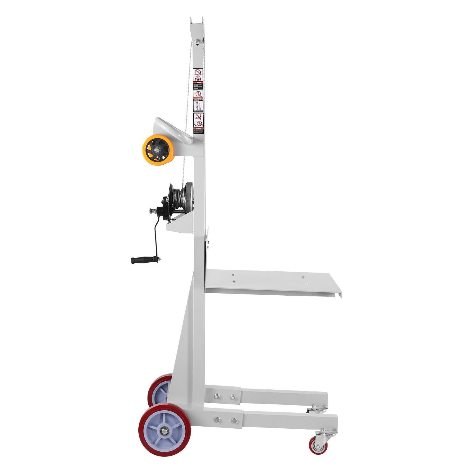 Functional Manual Lift Equipment with 400lb Rating and 6.7-51.2in Travel