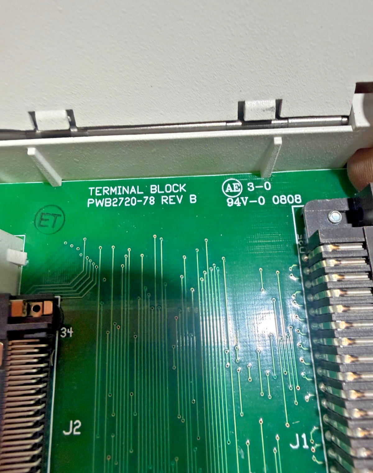 NI PXI-2529 Matrix Switch Module Card & Terminal Block PWB2720-78 Rev B