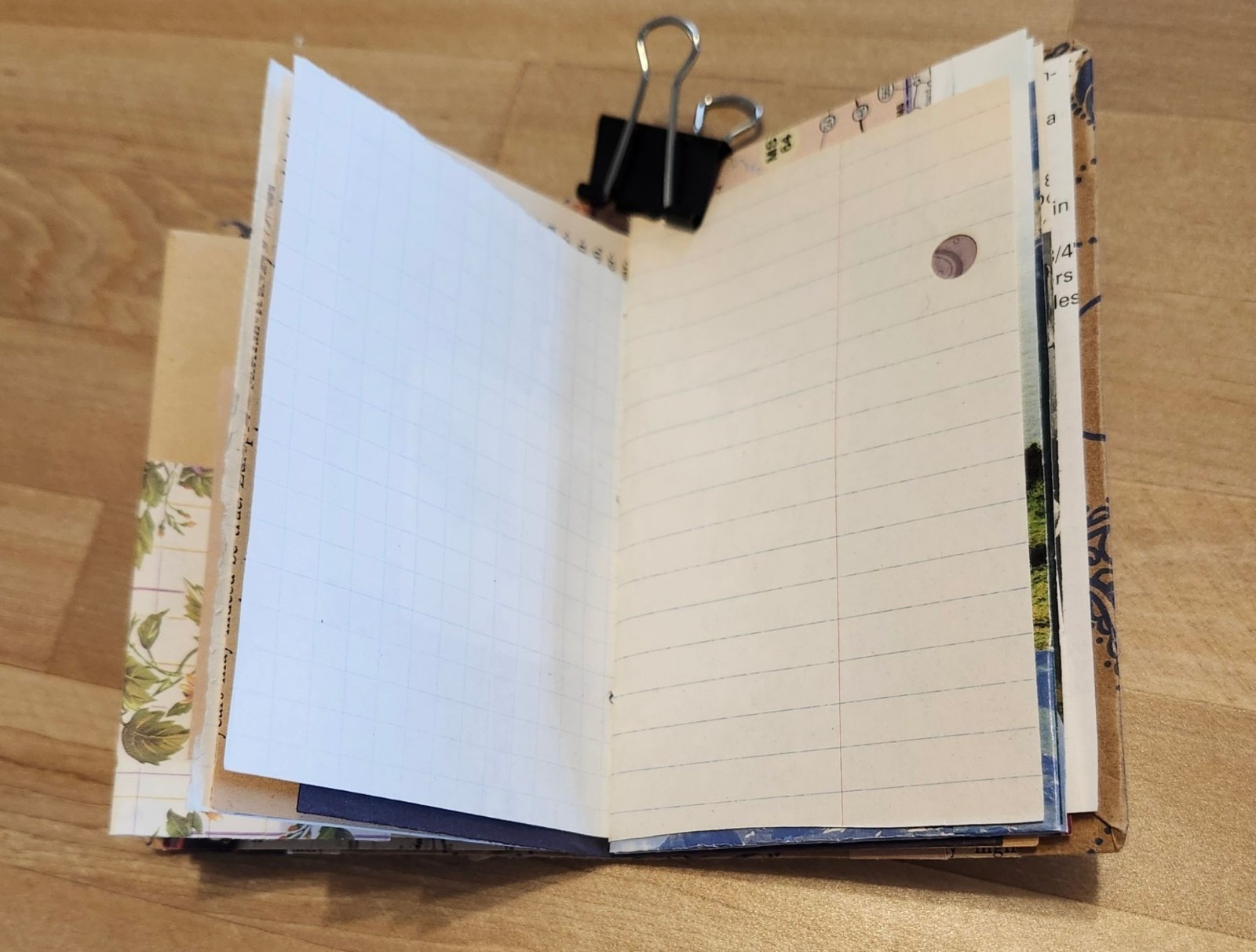 Handmade Junk Journal 56 pages Pocket Notes