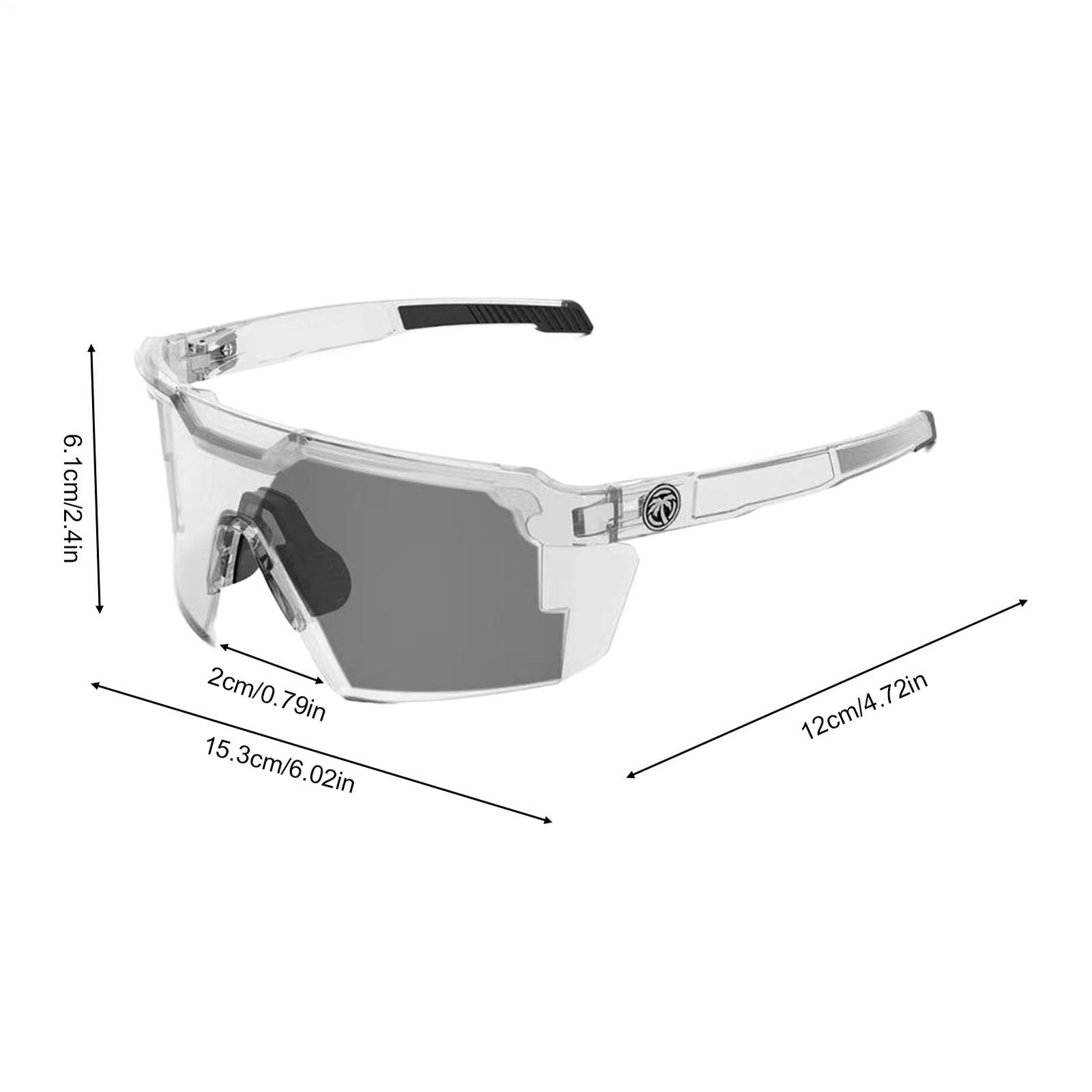UV400 Photochromic Polarized Safety Glasses – Impact Resistant Sunglasses