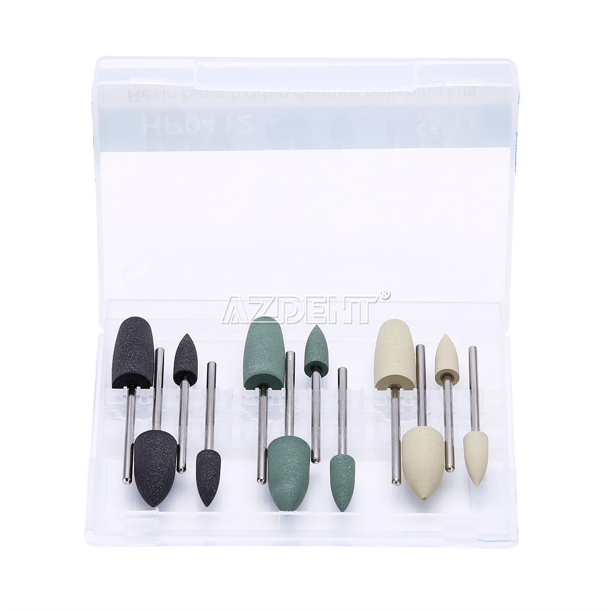 Dental Slow Low Speed Handpiece Contra Angle/Composite Polishing Kit RA HP Bur