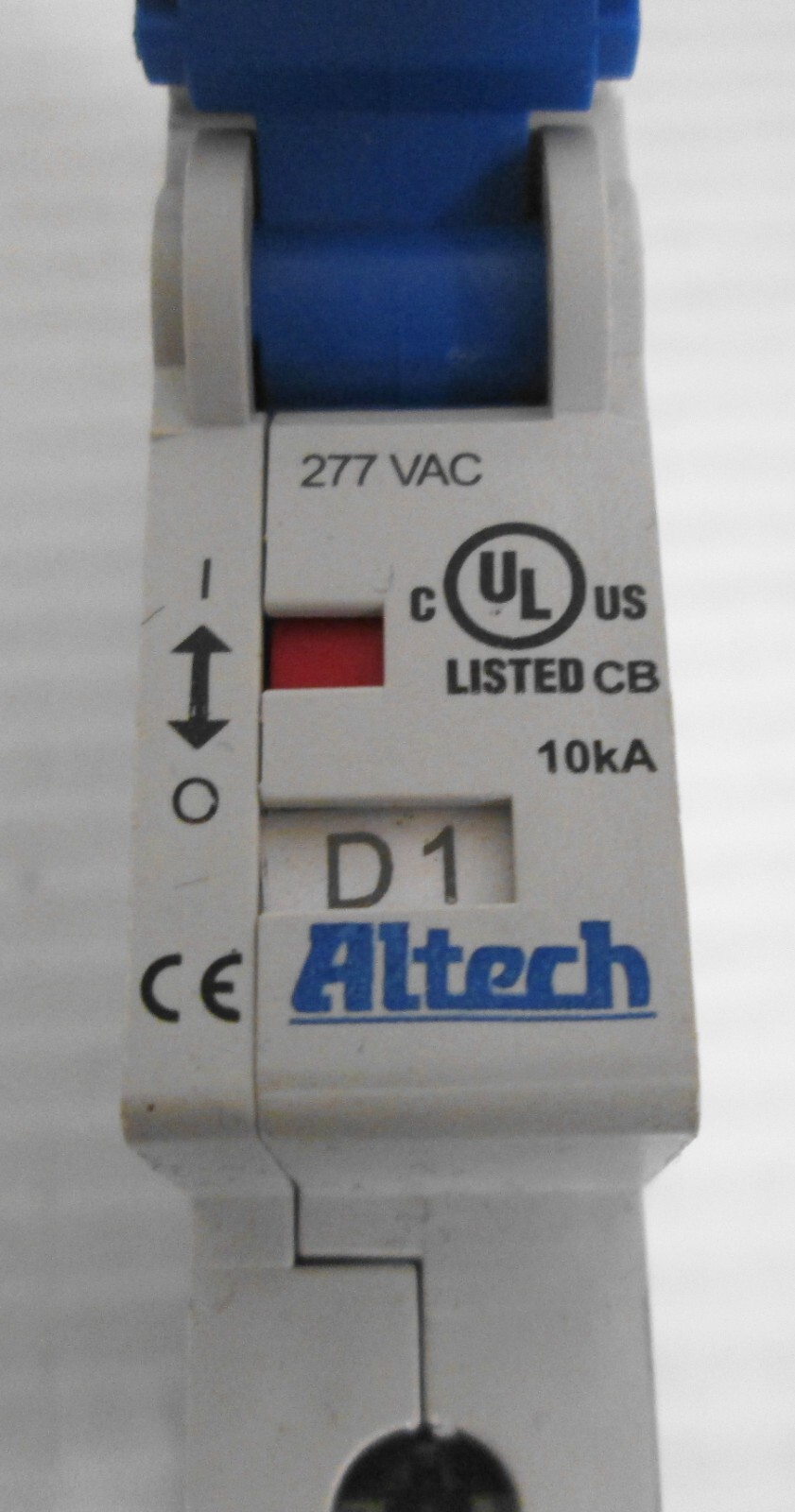 Altech UL 489 D1 Branch Circuit Breaker 1P 1A 277VAC 10kA (4)