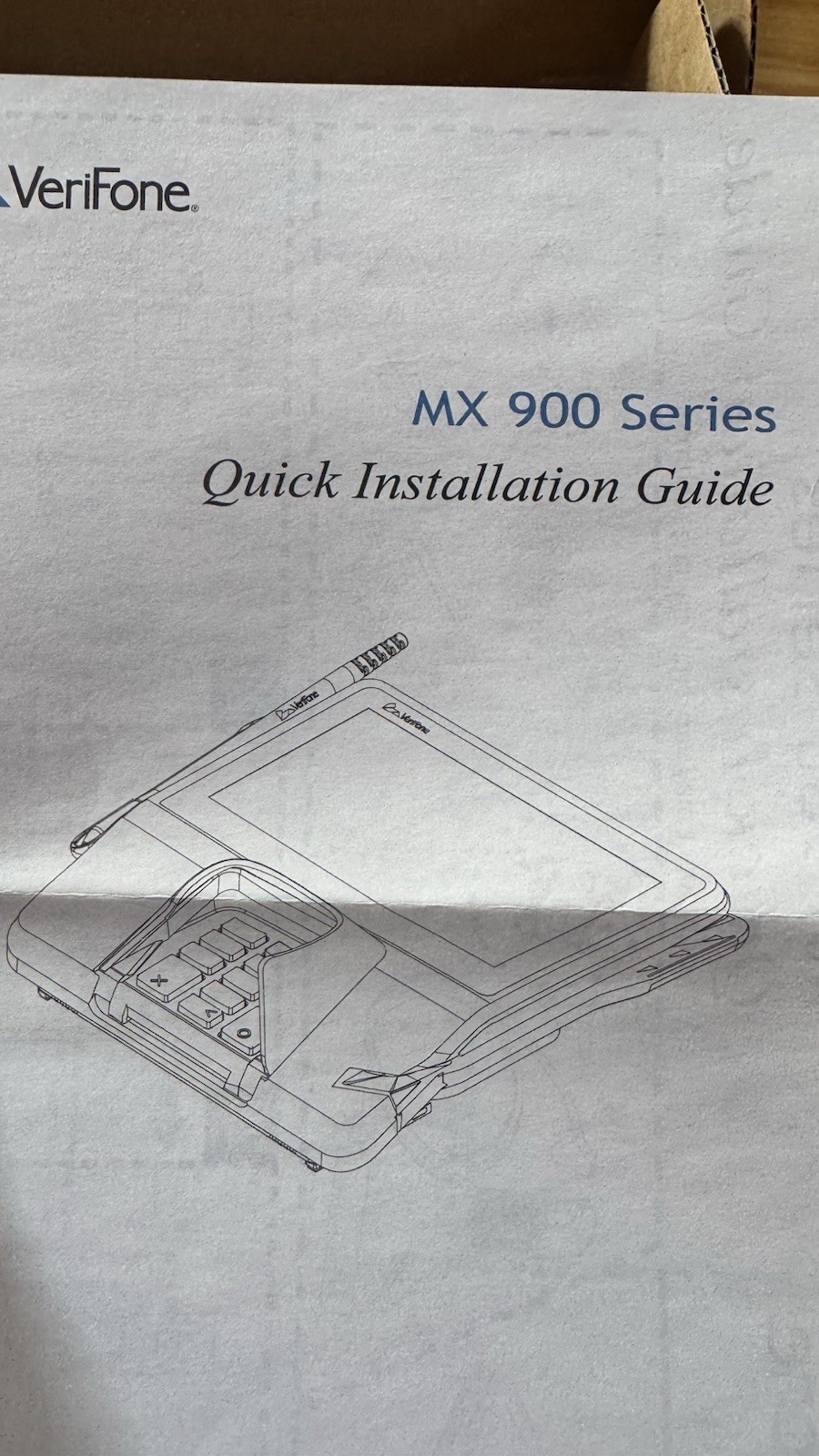 VERIFONE MX915 M132-409-01-R POS Terminal Keypad/ Card Reader