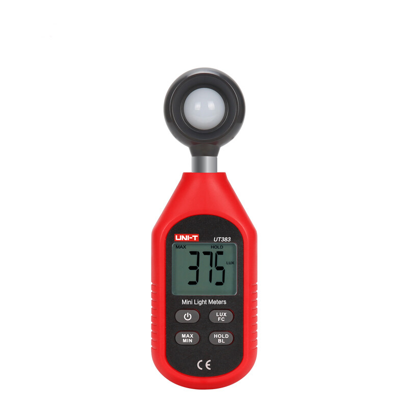 UNI-T Digital illuminance Light Meter Lux meter Photometer 0~199,900Lux Fc Test