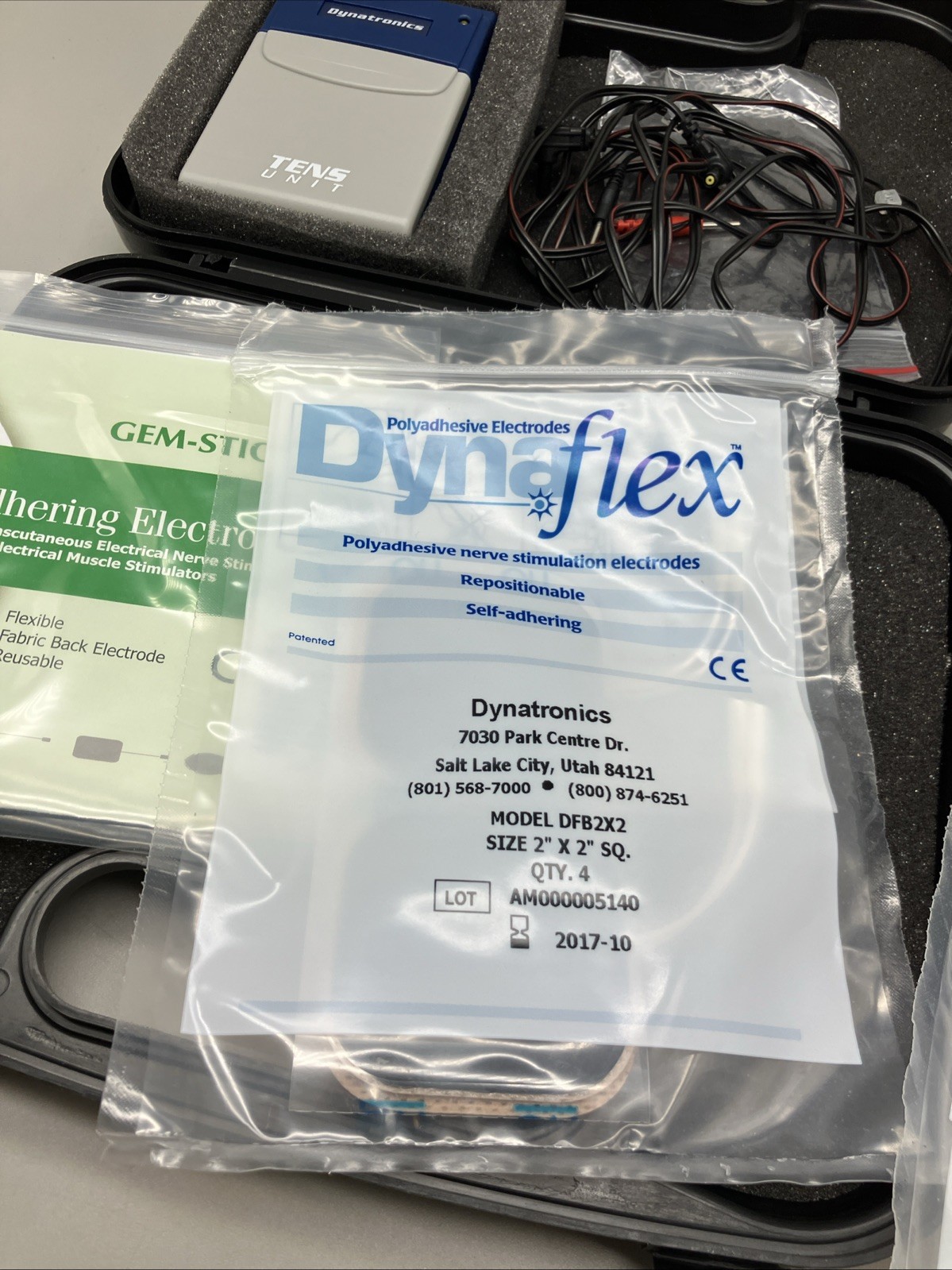 Dynatronics Tens Unit W/ Polyadhesive Electrodes