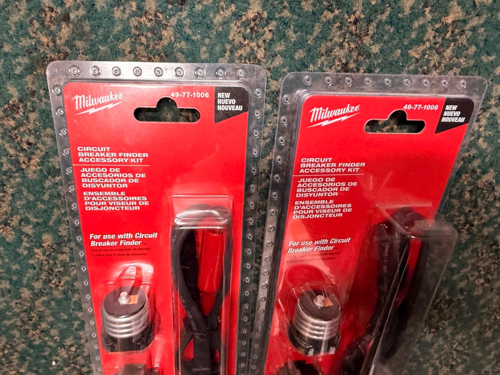 Milwaukee 49-77-1006 Circuit Breaker Finder Accessory Kit 2 PACK New Sealed