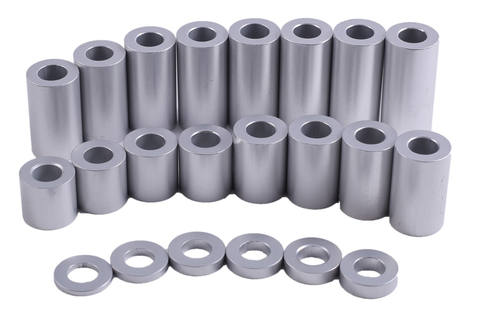 New Aluminum Spacer Bushing 3/4″ OD x 3/8″ ID–Fits M10 or 3/8″ Bolts