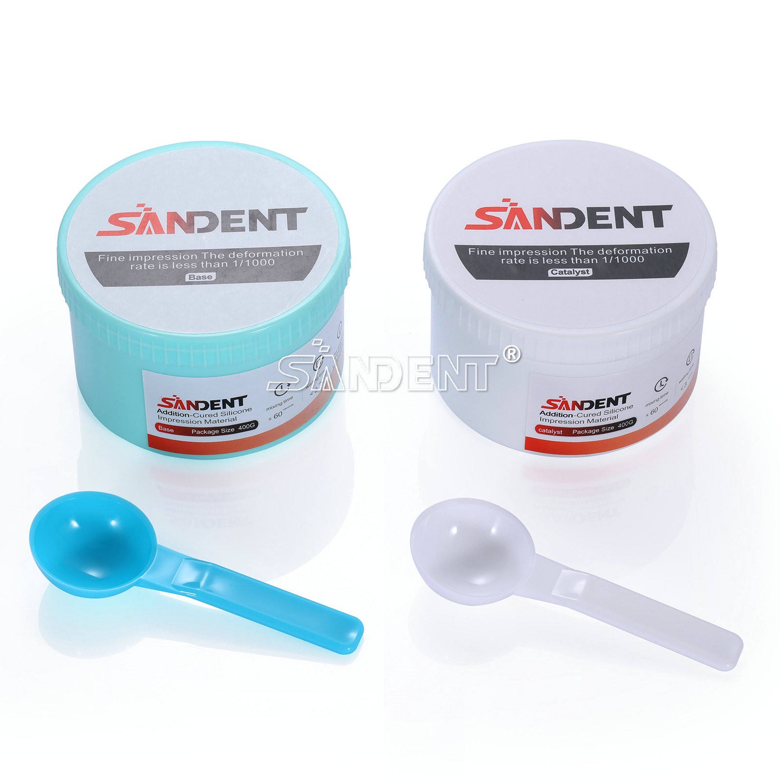 SANDENT Putty Soft Regular Set Base & Catalyst 2/Pk 400G+400G