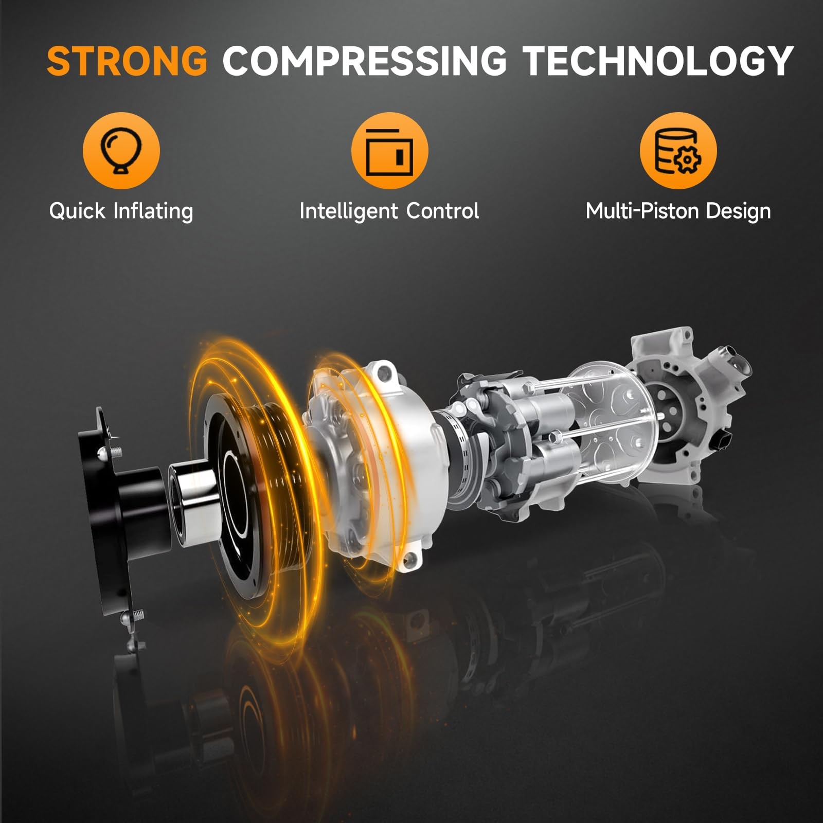 A/C Compressor for 2007 Dodge Nitro 3.7L