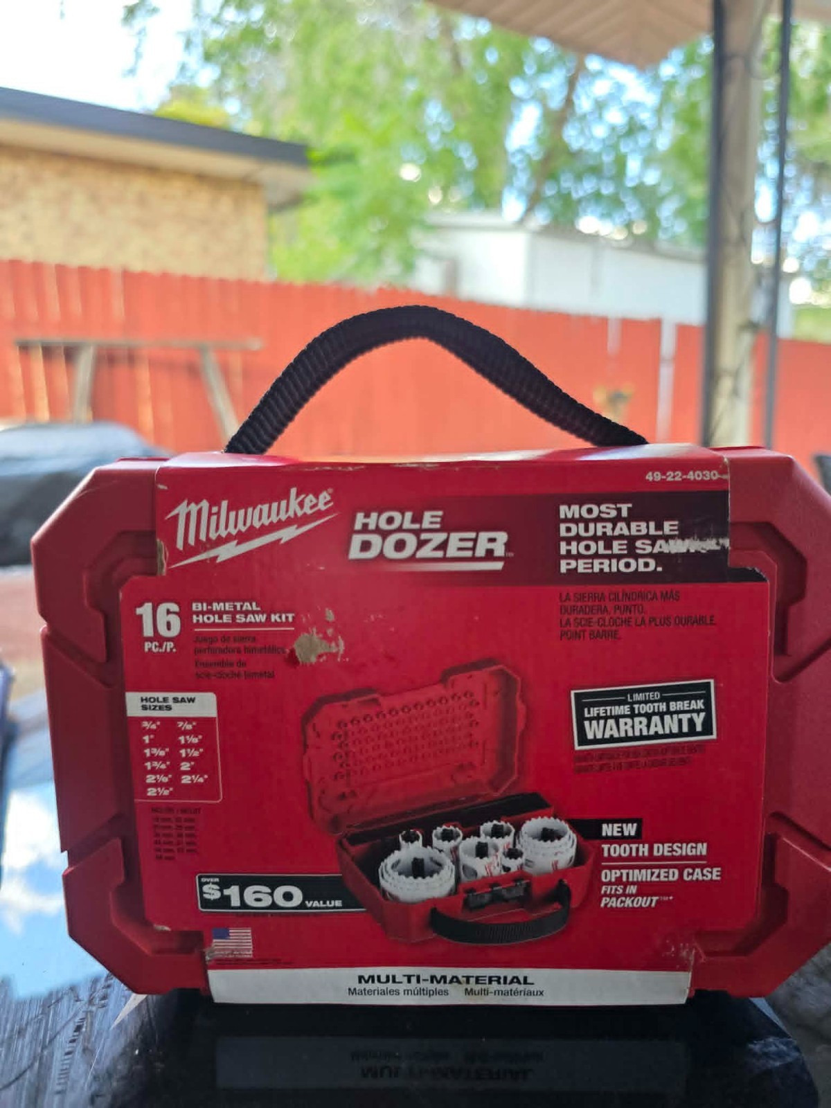 Milwaukee Hole Dozer Bi-Metal Multi-Material Hole Saw Kit 16 Pc 49-22-4030
