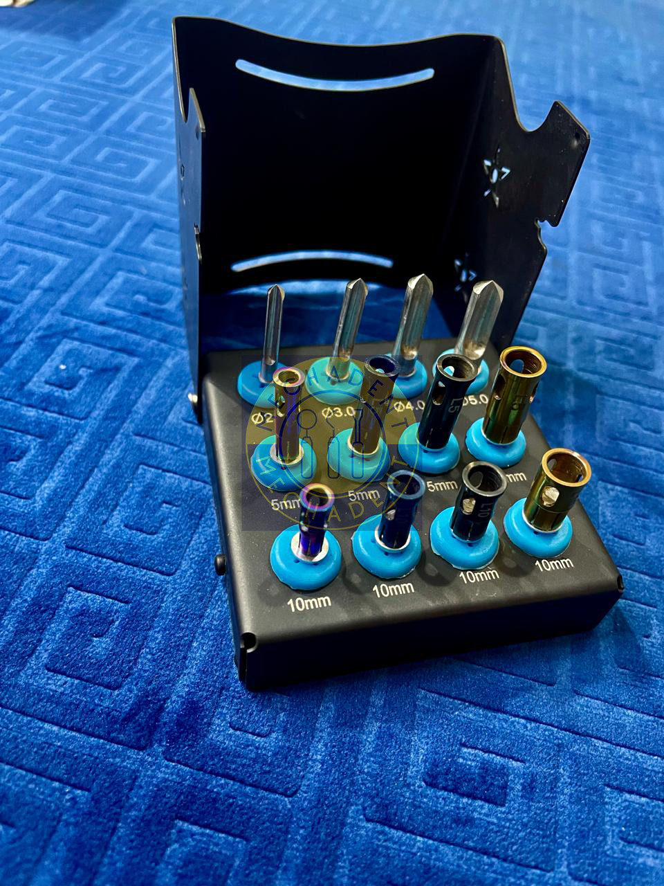 Dental Bone Collector Kit – 12-Piece Set with Dental Bur Drills and Stoppers