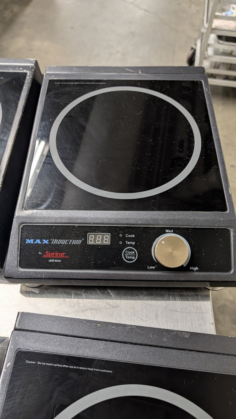 Spring USA SM-181C MAX Induction Cook and Hold Induction Range – 110-120V, 1800W