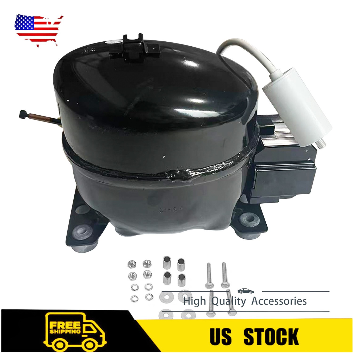 For Sub Zero Embraco EMU30HSC 700-6959 Compressor Assembly R-134A 115V 60Hz
