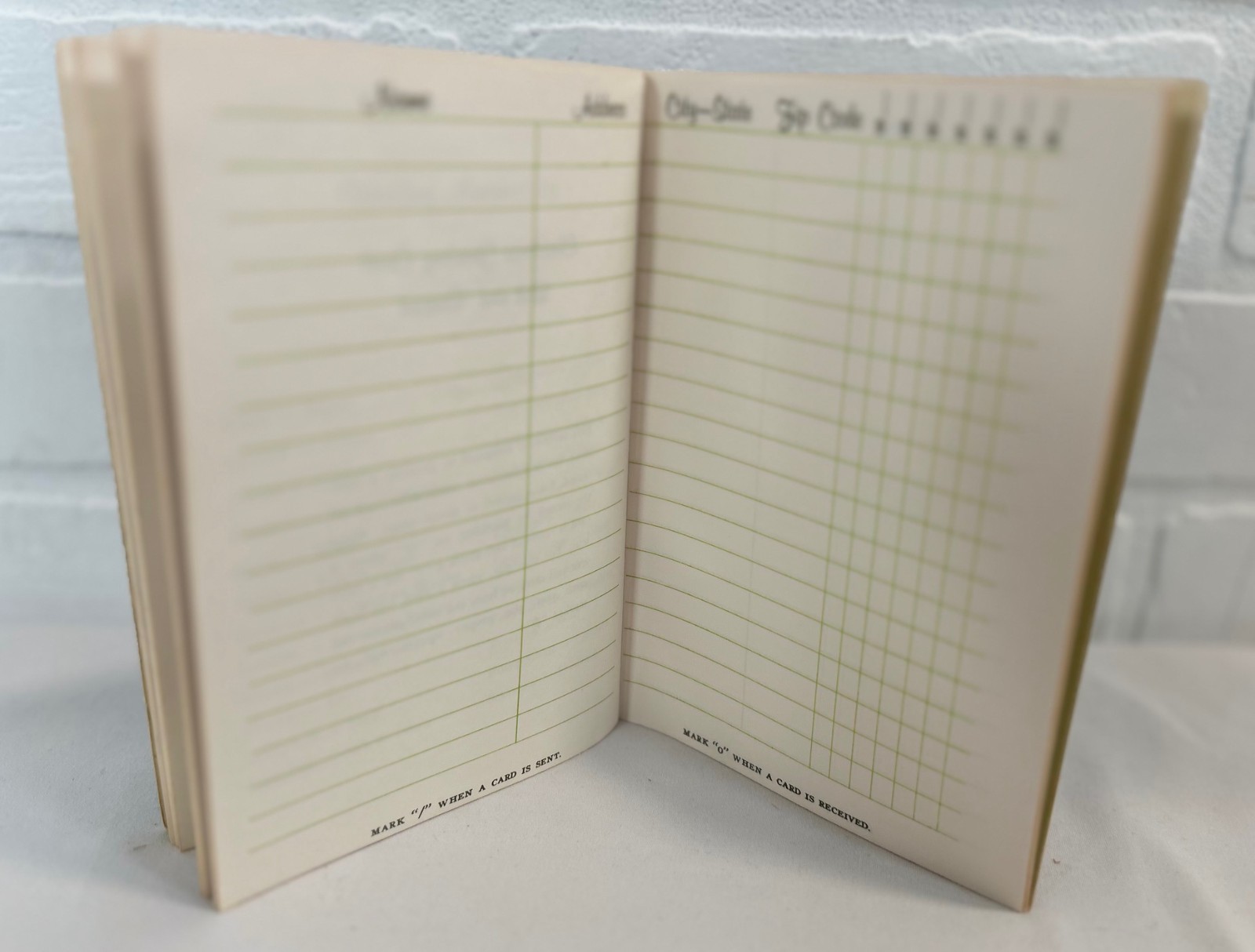 Vintage Personal Address Book Scrapbooking Junk Journal Ephemera Stationary
