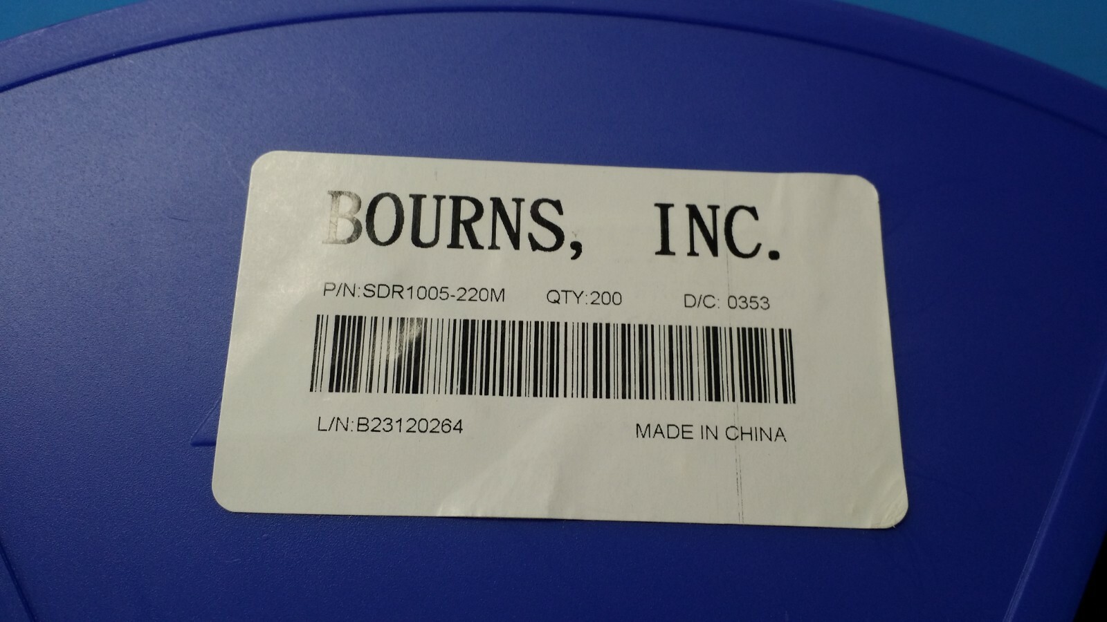(10 PCS) SDR1005-220M BOURNS FIXED IND 22UH 2A 100 MOHM SMD