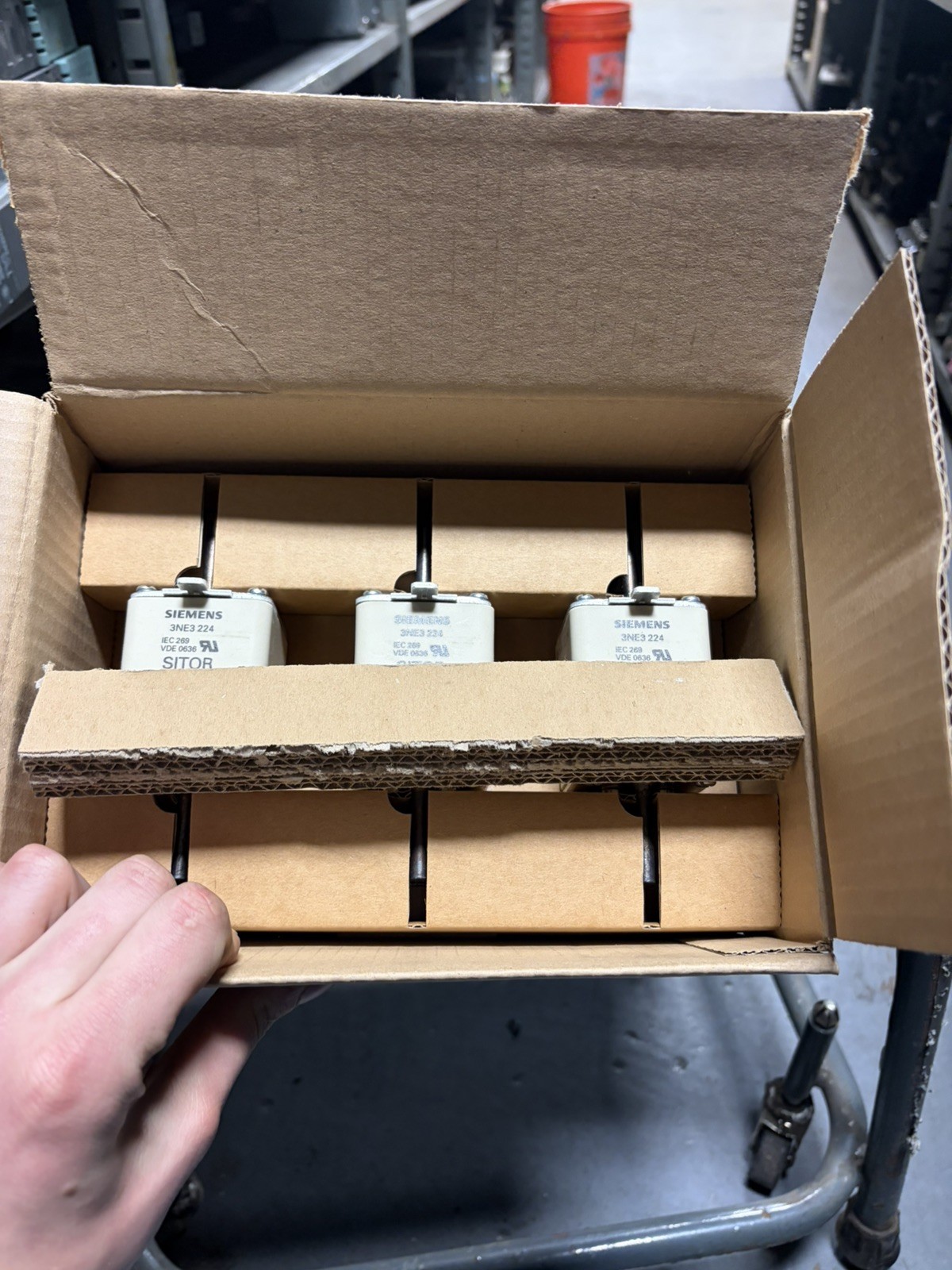 NEW FUSE SIEMENS 3NE3224 1000VAC 160A (PKG OF 3)